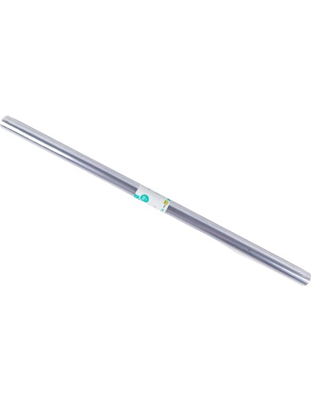 Rollo plastico forralibros liderpapel 045x2 mt 70 mc