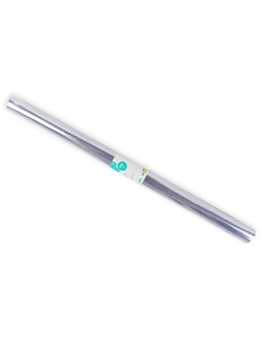 Rollo plastico forralibros 035x2 mt liderpapel