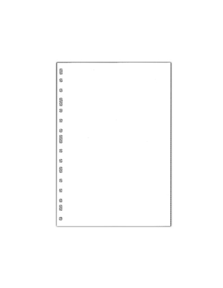 Recambio multifin 3005 folio natural liso blanco