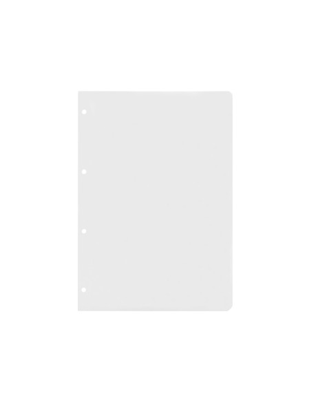 Recambio liderpapel a4 100 hojas 60g m2 liso sin margen 4 taladros