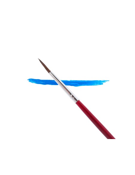 Pinceles acuarela liderpapel nº3 virola cromada pelo engomado