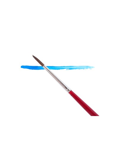 Pinceles acuarela liderpapel nº1 virola cromada pelo engomado