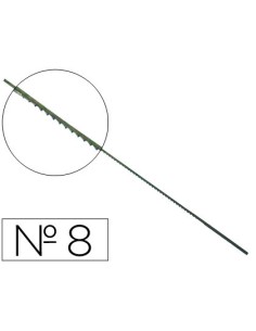 Pelos de segueta madera nº8 caja de 144 unidades