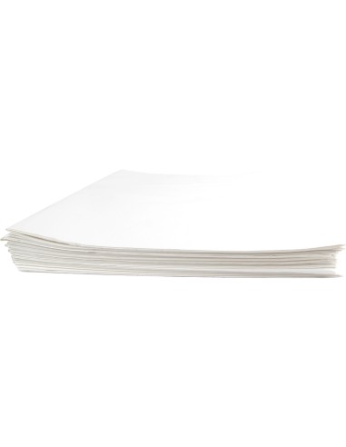 Papel seda 52x76 cm 18 gr blanco paquete de 500 hojas