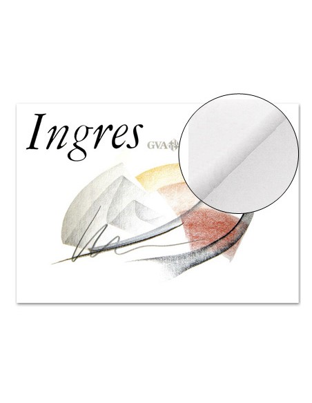 Papel ingres 50x70 blanco 108 gr