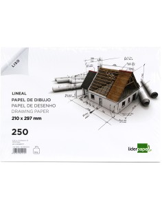 Papel dibujo marca mayor din a4 hoja
