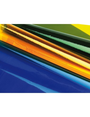 Papel celofan liderpapel rollo amarillo 060 x 10 mt