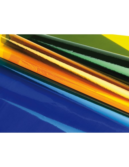 Papel celofan liderpapel rollo amarillo 060 x 10 mt