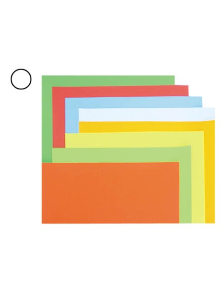 Papel autoadhesivo blanco alto brillo 50x70 cm