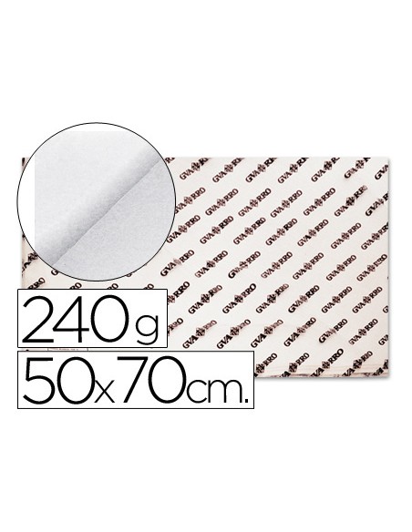 Papel acuarela 50x70 cm 240 gr grano grueso Papel acuarela 50x70 cm 240 gr grano grueso