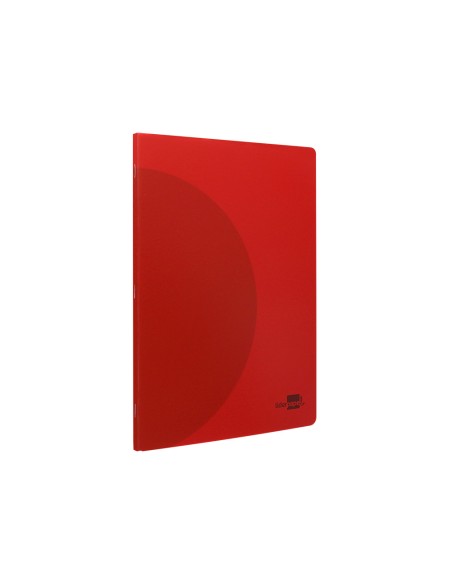 Libreta liderpapel 360 tapa de plastico a5 48 hojas 90g m2 cuadro 3 mm con margen colores surtidos