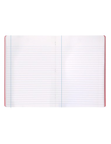 Libreta liderpapel 360 tapa de plastico a5 48 hojas 90g m2 horizontal con margen colores surtidos