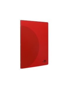 Libreta liderpapel 360 tapa de plastico a5 48 hojas 90g m2 horizontal con margen colores surtidos