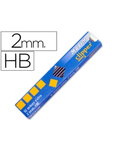 Minas maxim grafito 2 mm estuche de 12 minas
