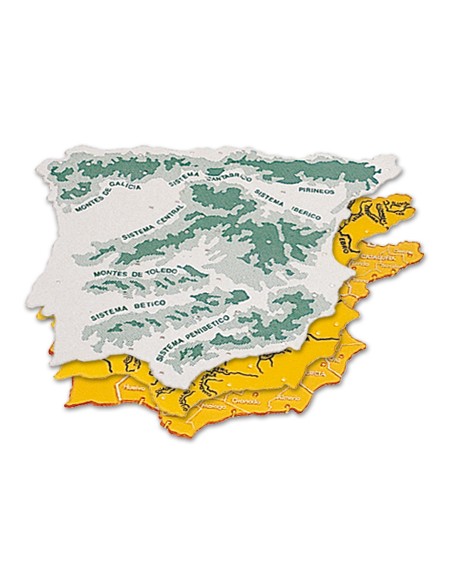 Plantilla liderpapel mapa espana plastico 22x18 cm bolsa de 3 unidades Plantilla liderpapel mapa espana plastico 22x18 cm bolsa de 3 unidades