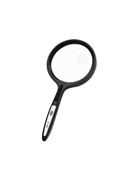 Lupa q connect cristal bifocal 75 mm mango curvo