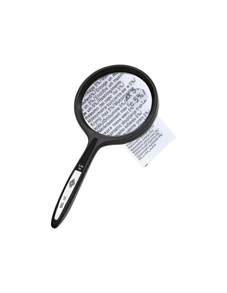 Lupa q connect cristal bifocal 62 mm mango curvo