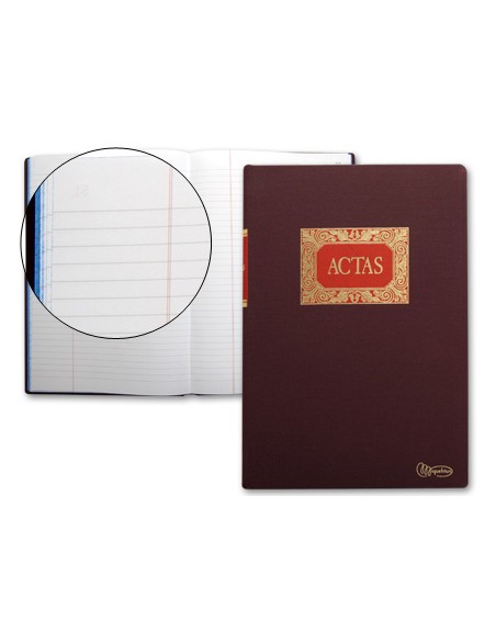 Libro miquelrius folio 100 hojas actas