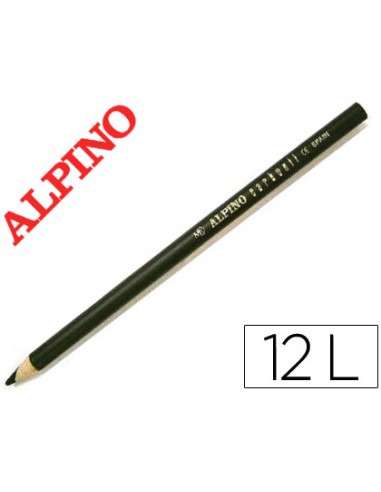 Lapices alpino carbonil caja de 12 unidades