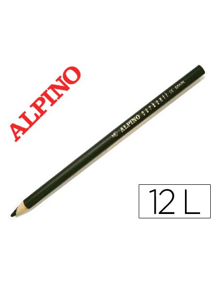 Lapices alpino carbonil caja de 12 unidades