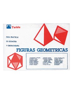 Figuras geometricas teide troqueladas bolsa 22 figuras surtidas