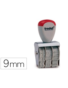 Fechador trodat 1030 con banda incluido dia mes ano 9 mm