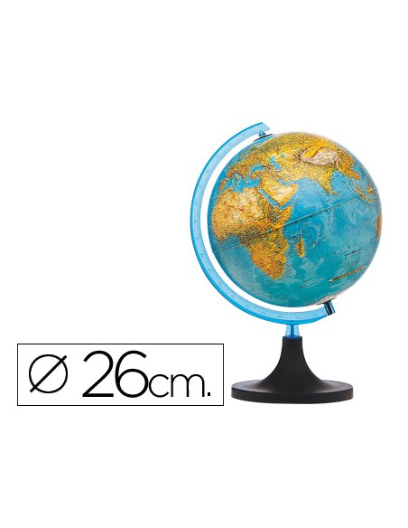 Globo terraqueo con luz modelo elite 2 diametro 26 cm