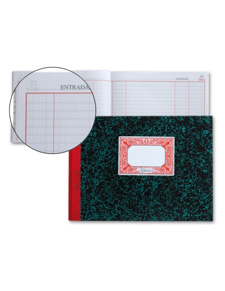 Libro miquelrius cartone 3087 cuarto 100 hojas entrada y salida apaisado Libro miquelrius cartone 3087 cuarto 100 hojas entrada y salida apaisado