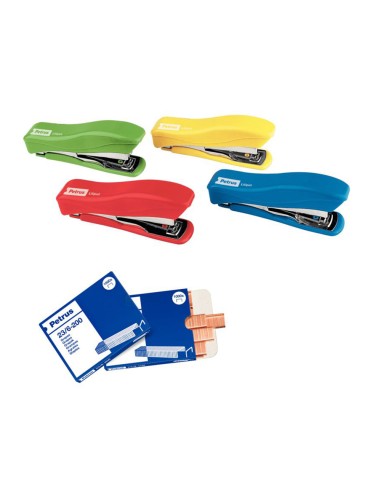Grapadora petrus liliput 200 capacidad 12 hojas