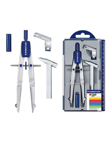 Compas staedtler noris club micrometrico con alagardera