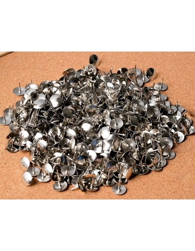 Chincheta liderpapel niquelada caja de 50 unidades