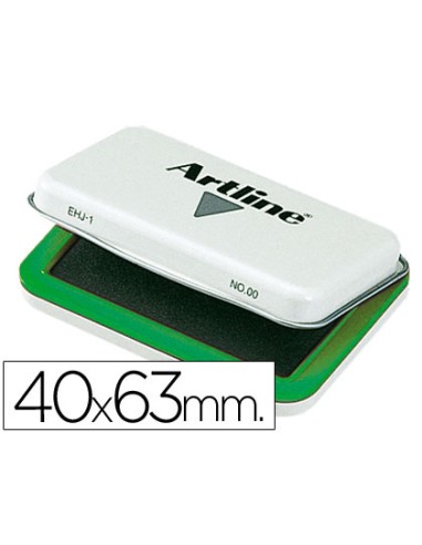 Tampon artline nº00 verde 40x63 mm