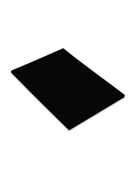 Cartulina guarro negra 50x65 cm 185 gr