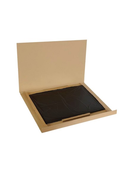 Cartulina guarro negra 50x65 cm 185 gr