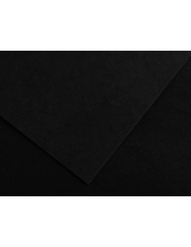 Cartulina guarro negra 50x65 cm 185 gr