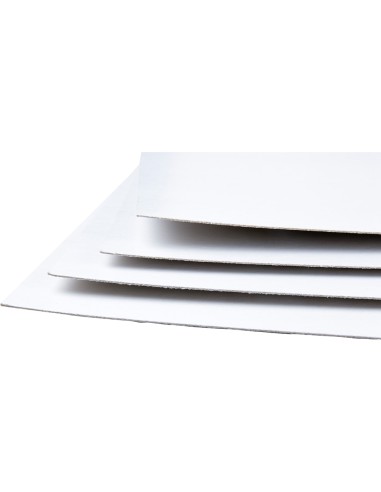 Cartoncillo gris liderpapel con una cara blanca 350 gr 64x88 cm paquete de 1 kg 5 hojas