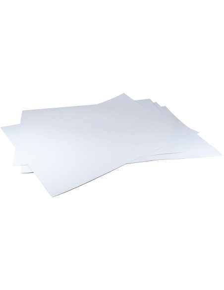 Cartoncillo gris liderpapel con una cara blanca 350 gr 64x88 cm paquete de 1 kg 5 hojas