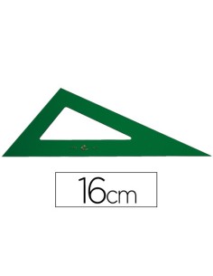 Cartabon faber castell 16 cm plastico verde