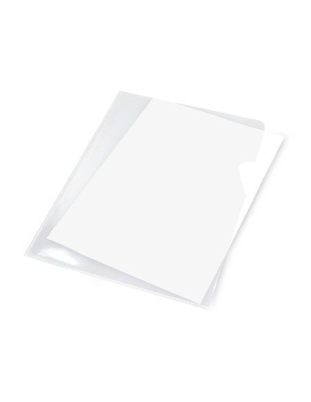 Carpeta dossier unero plastico q connect 180 mc folio transparente