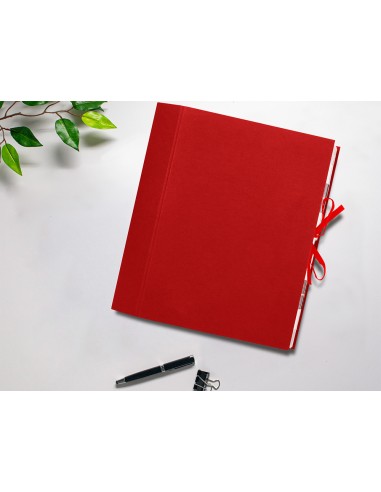 Carpeta fuelle liderpapel folio carton forrado burdeos