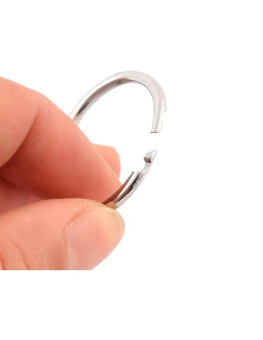 Anilla bisagra liderpapel niquelada n3 diametro 35 mm caja de 20 unidades