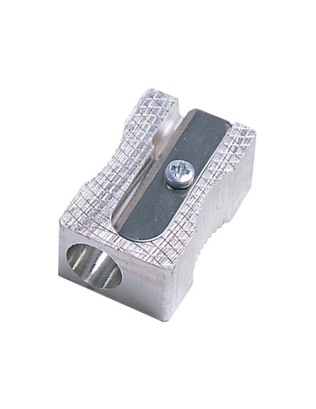 Sacapuntas mr 2000 metalico rectangular 1 uso