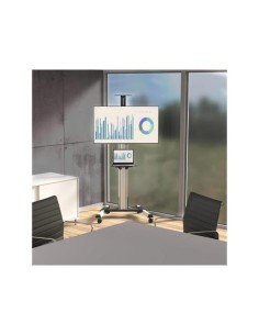 Soportes ergonomia y limpieza startech carro mesa rodante para tv