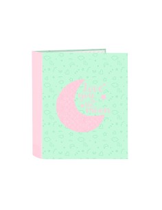 Carpeta safta 4 anillas lomo ancho carton folio blackfit8 moon