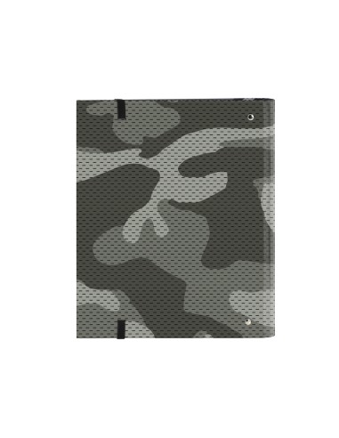 Carpeta safta 4 anillas de 35 mm con recambio din a4 100 hojas con goma y 5 separadores stone