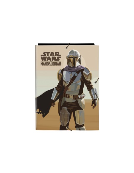 Carpeta safta gomas folio tres solapas the mandalorian this is the way 25x260x335 mm