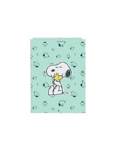 Carpeta safta gomas folio tres solapas snoopy groovy 25x260x335 mm