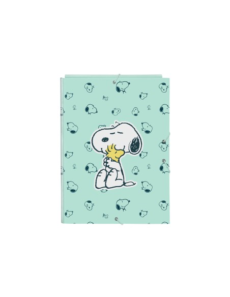 Carpeta safta gomas folio tres solapas snoopy groovy 25x260x335 mm