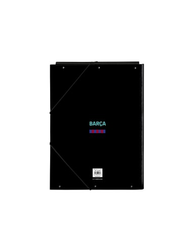 Carpeta safta gomas folio tres solapas fc barcelona 3 equipacion 23 24 25x260x335 mm