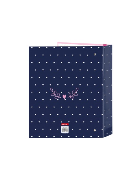 Carpeta safta carton folio 4 anillas lomo ancho safta paris 60x270x300 mm